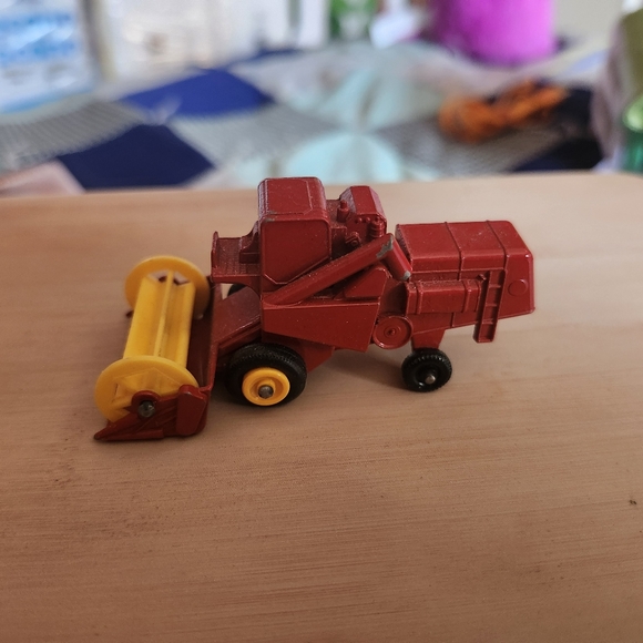 Vintage 1967 Matchbox Lesney Class Combine Harvester Boxed No. 65 - Picture 4 of 5